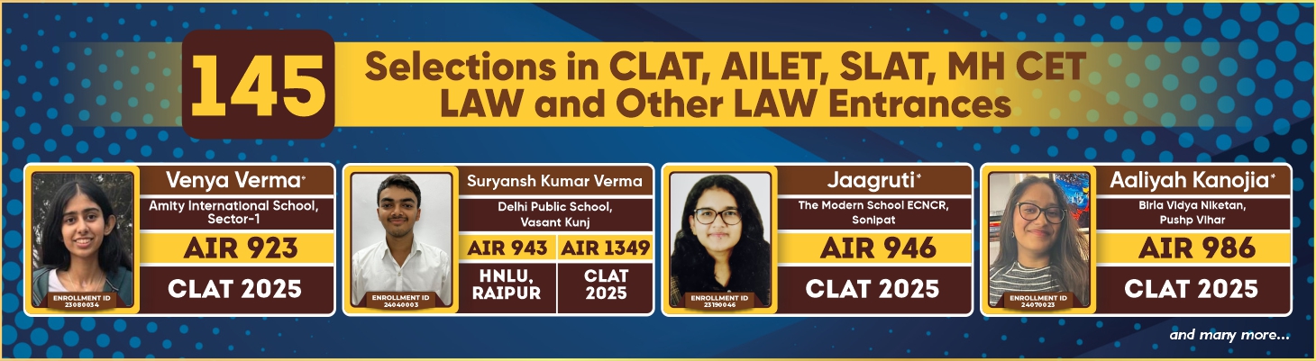 CLAT Rankers Banner
